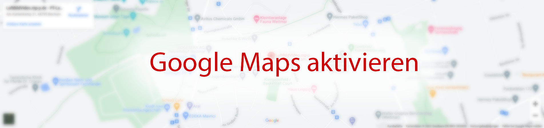 Starten Sie Google Maps mit einem Klick